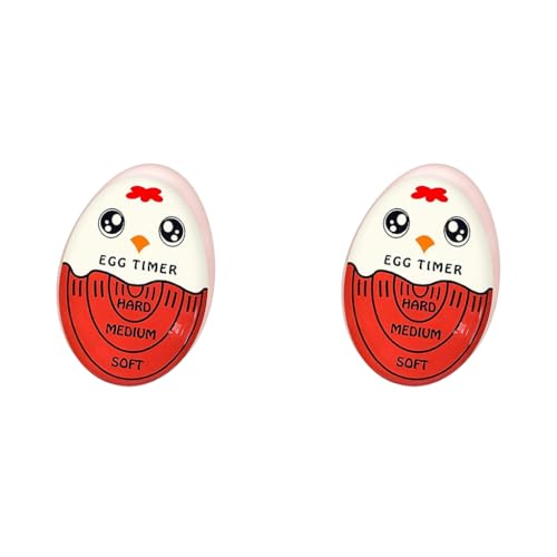 HASTHIP® Kitchen Time Egg Timer for Boiling Heat Resistant Safe Color Changing Indicate Doneness Levels Soft-Boiled Medium-Boiled Hard-Boiled 2PCS HASTHIP® Kitchen Time Egg Timer for Boiling Heat Resistant Safe Color Changing Indicate Doneness Levels Soft-Boiled Medium-Boiled Hard-Boiled 2PCS
